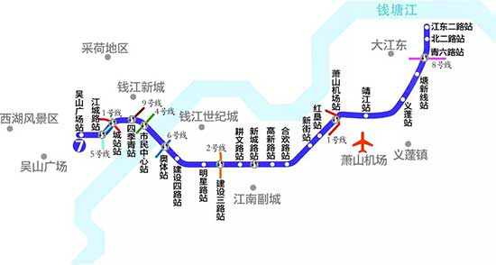 上海地铁7号线路图最新详解