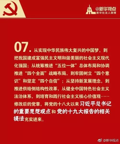 最新党章修改，引领新时代的力量源泉