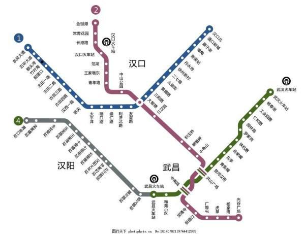 武汉地铁线路图最新概览